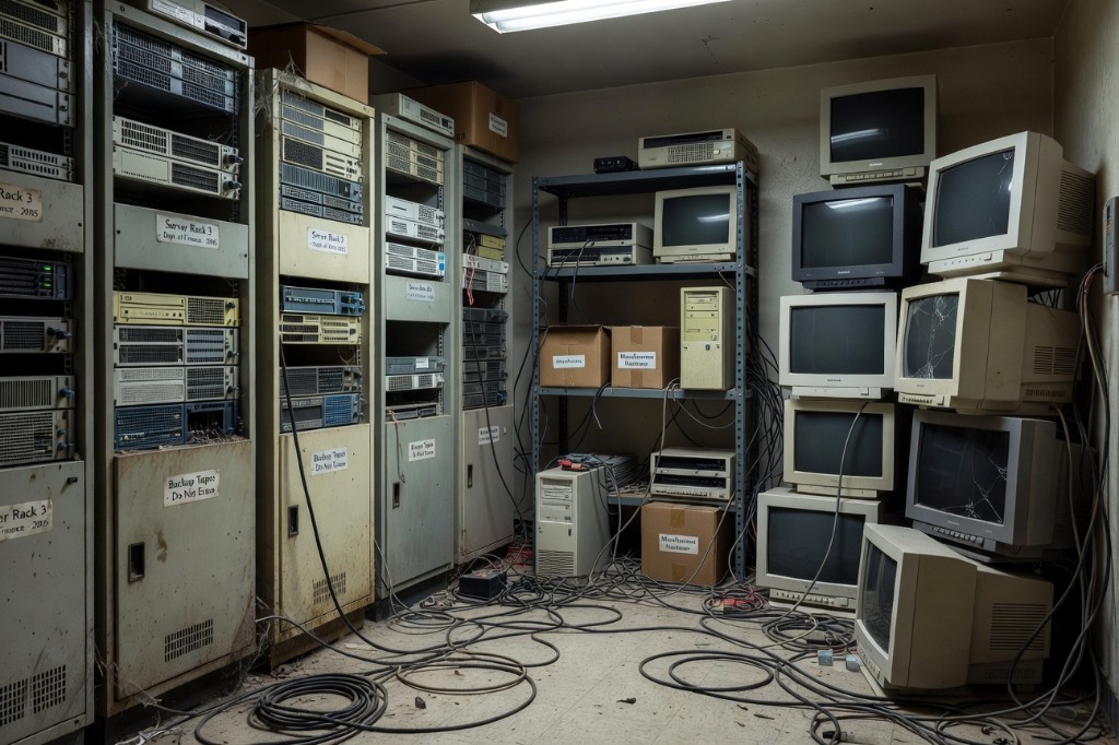 End-of-life devices awaiting assessment