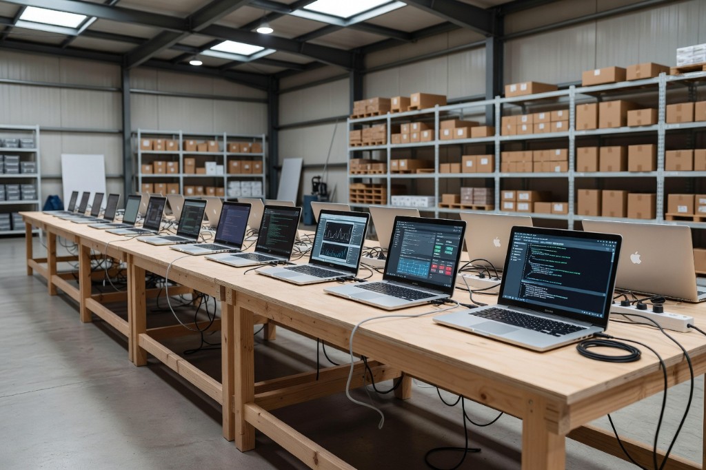 Mixed electronics prepared for processing